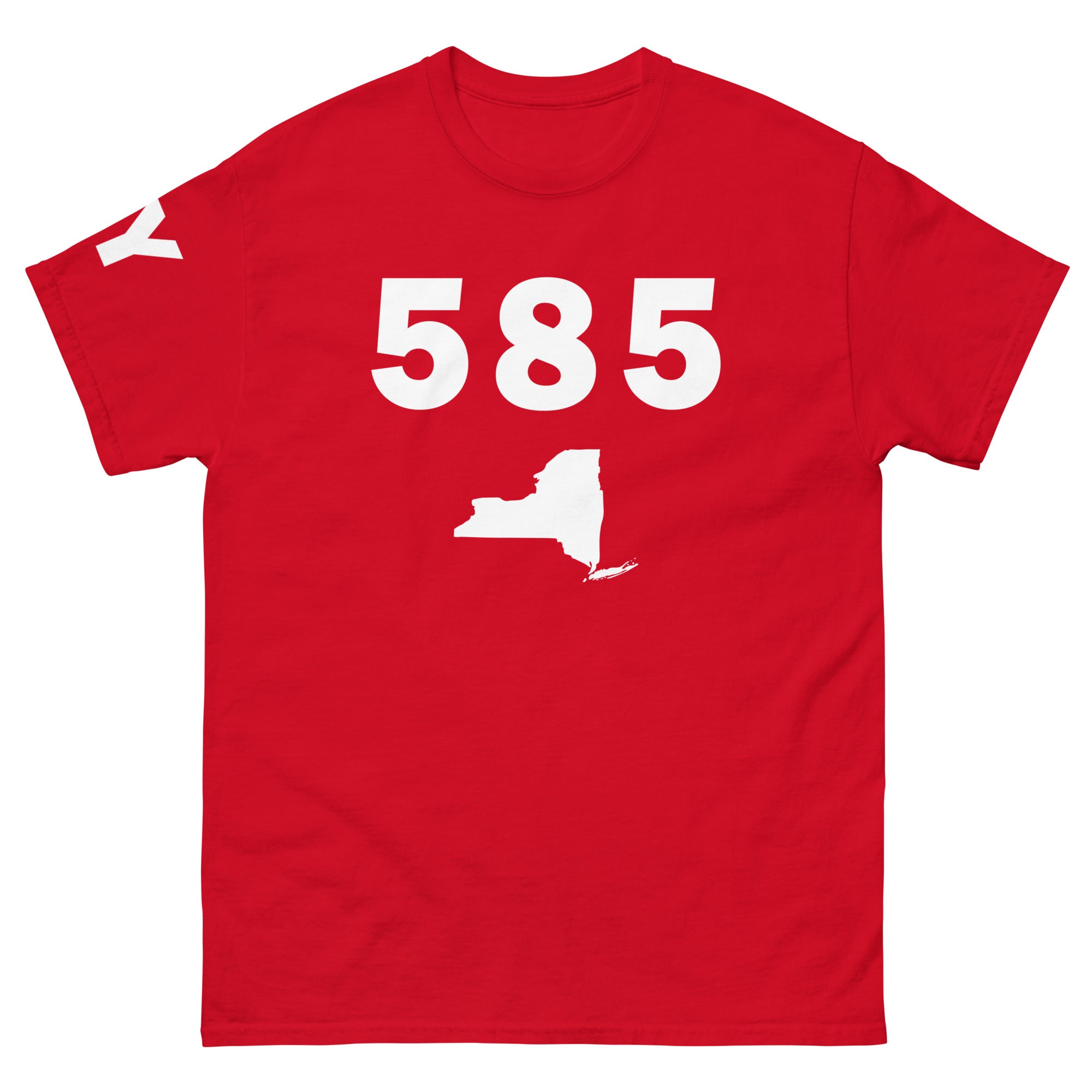 585 Area Code Men's Classic T Shirt