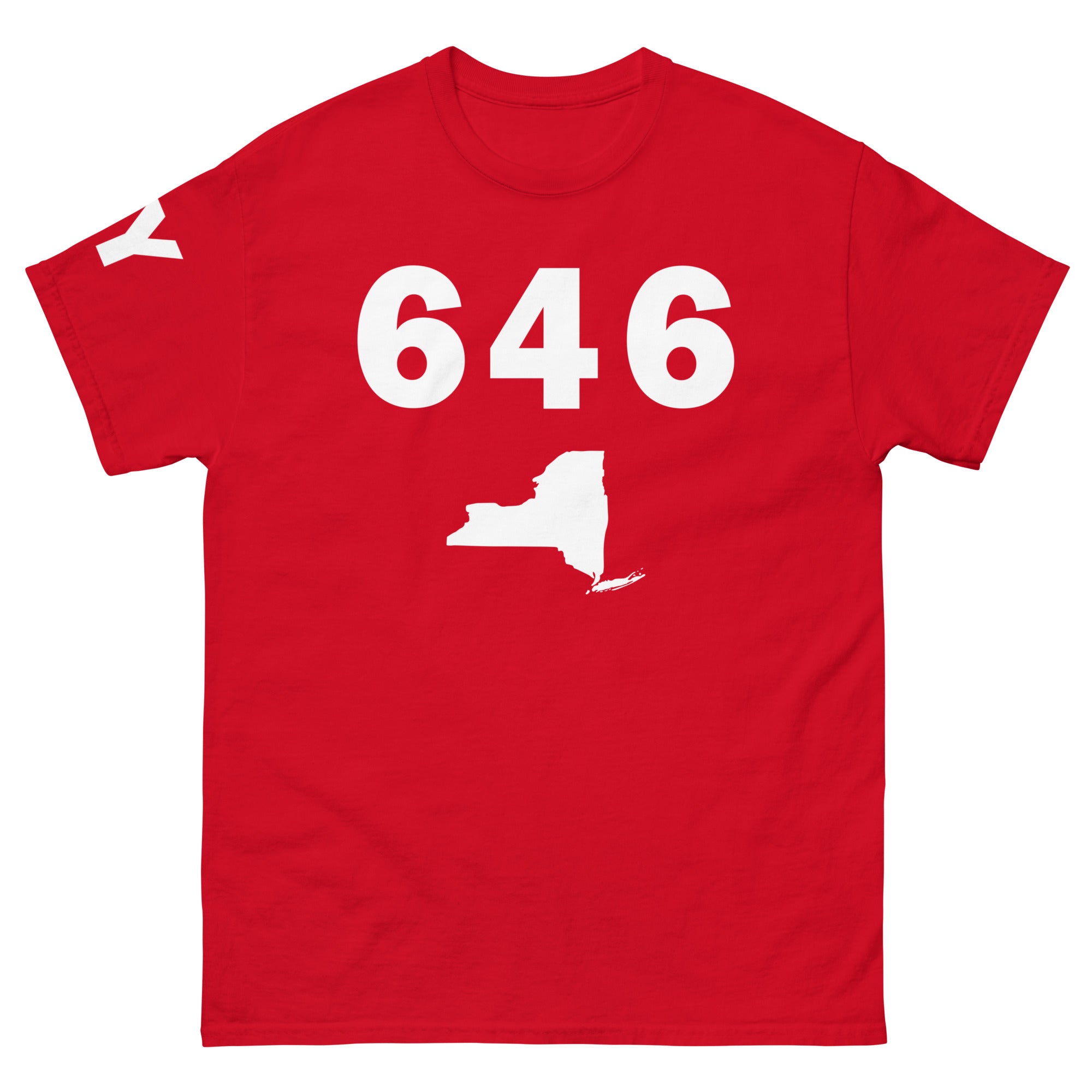 646 Area Code Men's Classic T Shirt
