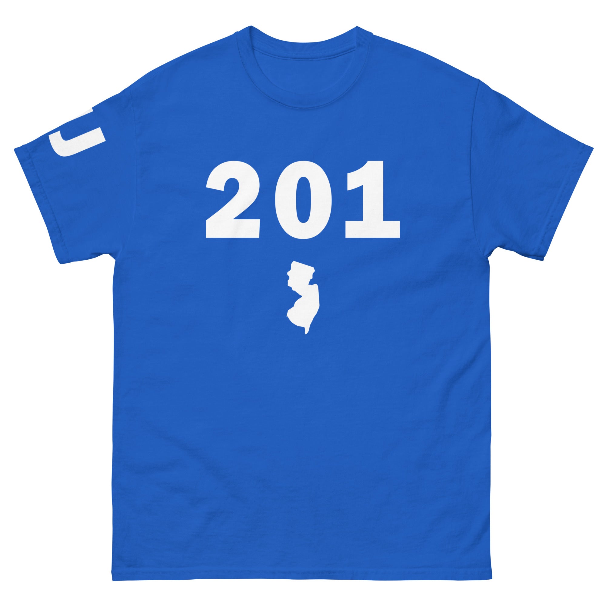 201 Area Code Men's Classic T Shirt