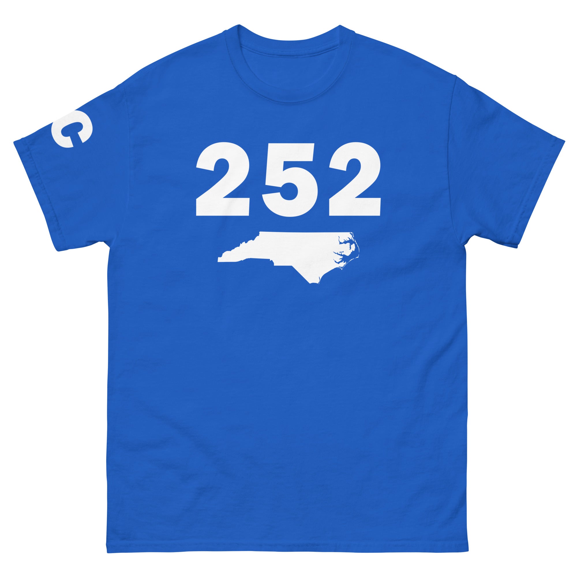 252 Area Code Men's Classic T Shirt