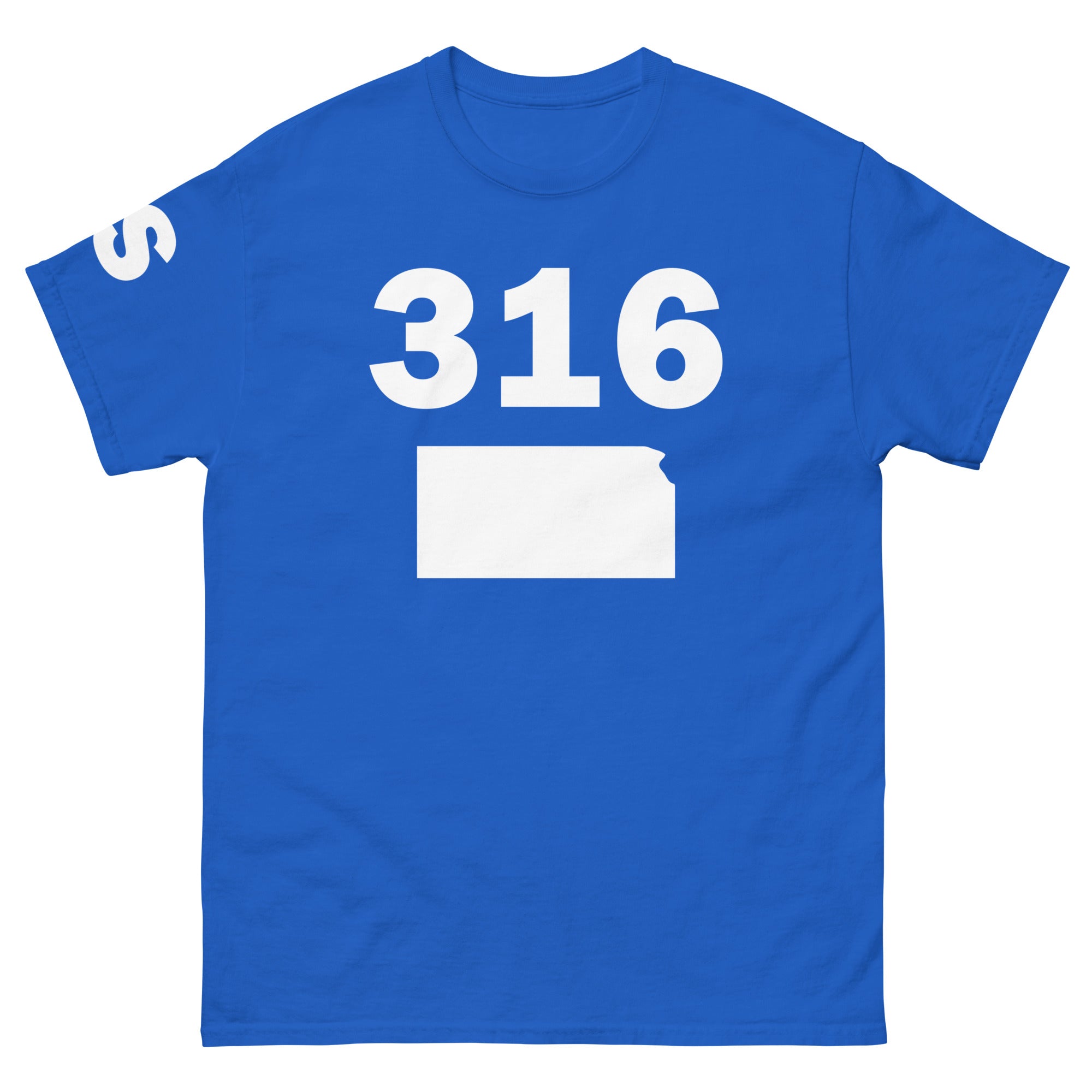 316 Area Code Men's Classic T Shirt
