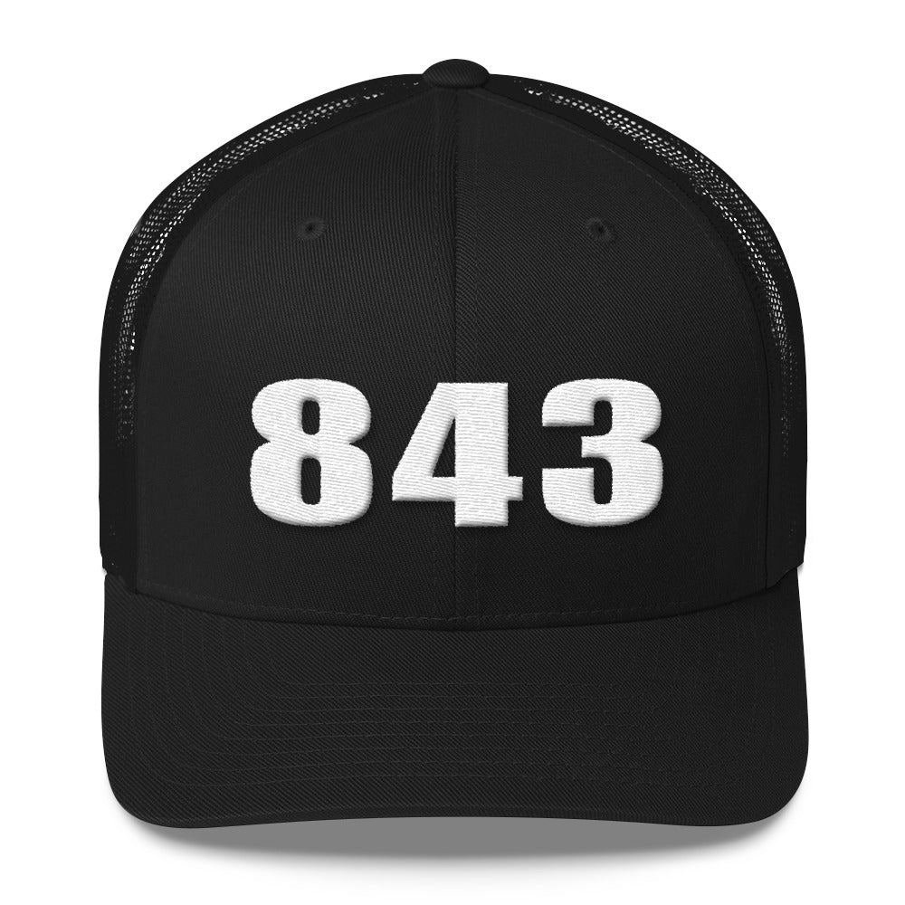 843 Area Code Trucker Hat