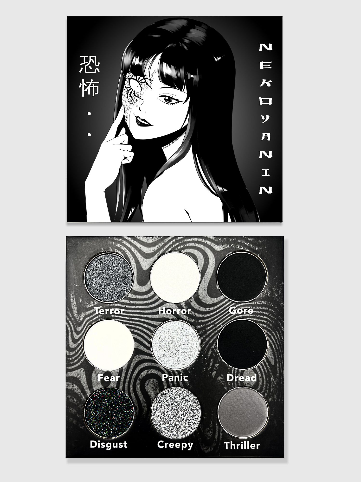 Japanese Horror Palette