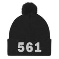 561 Area Code Pom-Pom Beanie