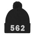 562 Area Code Pom-Pom Beanie