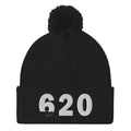 620 Area Code Pom-Pom Beanie