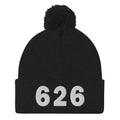 626 Area Code Pom-Pom Beanie