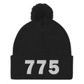 775 Area Code Pom-Pom Beanie