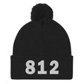 812 Area Code Pom-Pom Beanie
