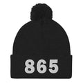 865 Area Code Pom-Pom Beanie