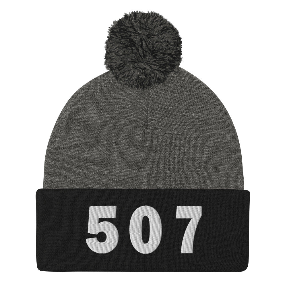 507 Area Code Pom-Pom Beanie