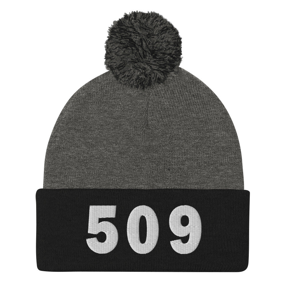 509 Area Code Pom-Pom Beanie
