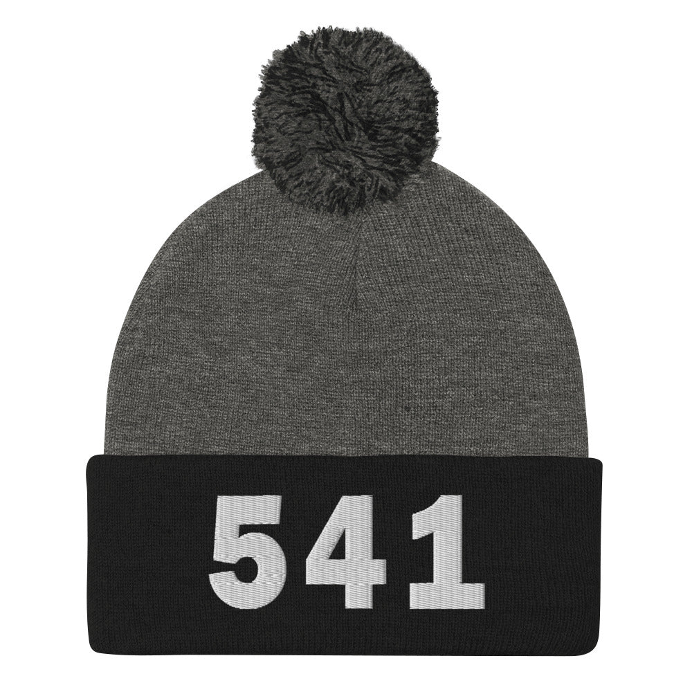 541 Area Code Pom-Pom Beanie