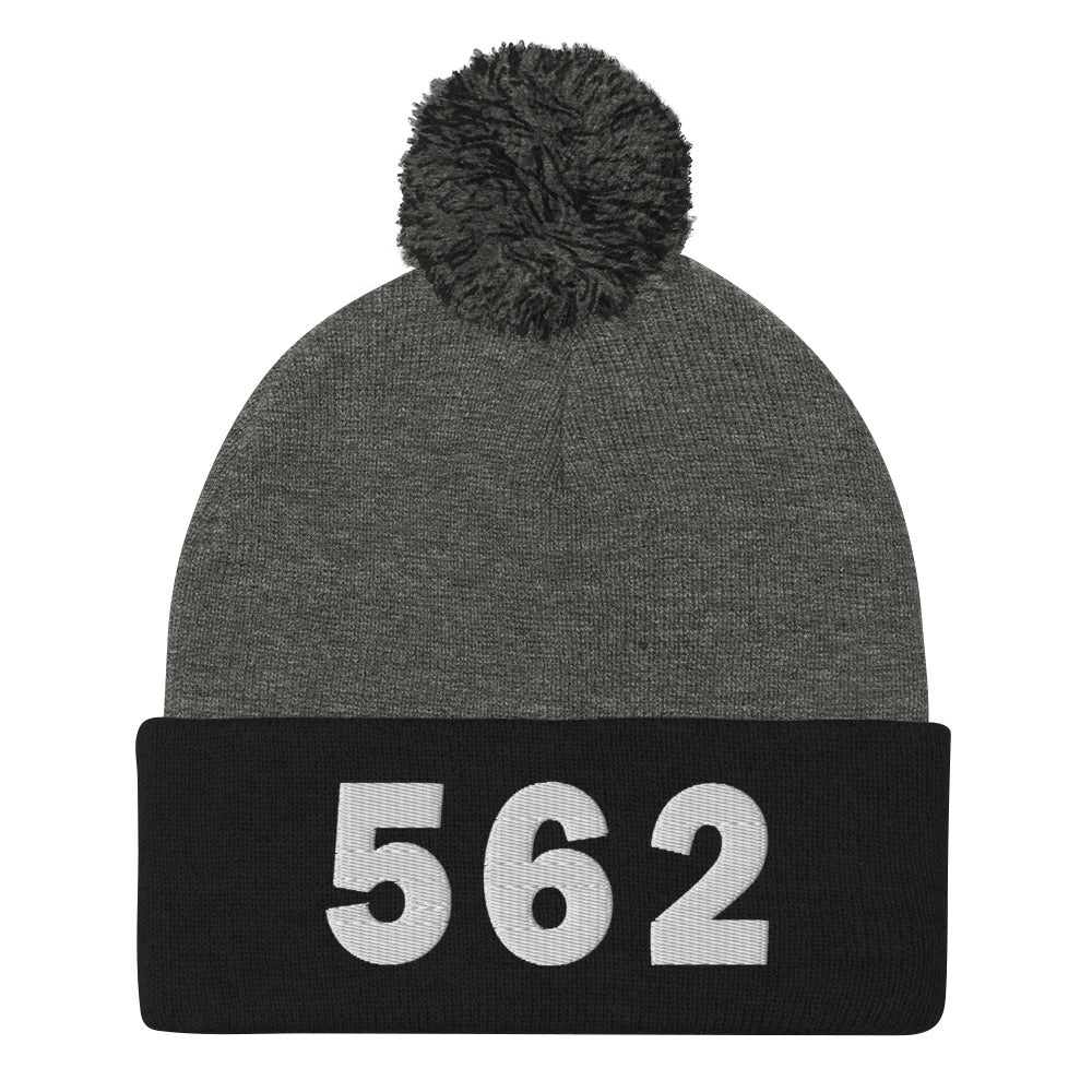562 Area Code Pom-Pom Beanie