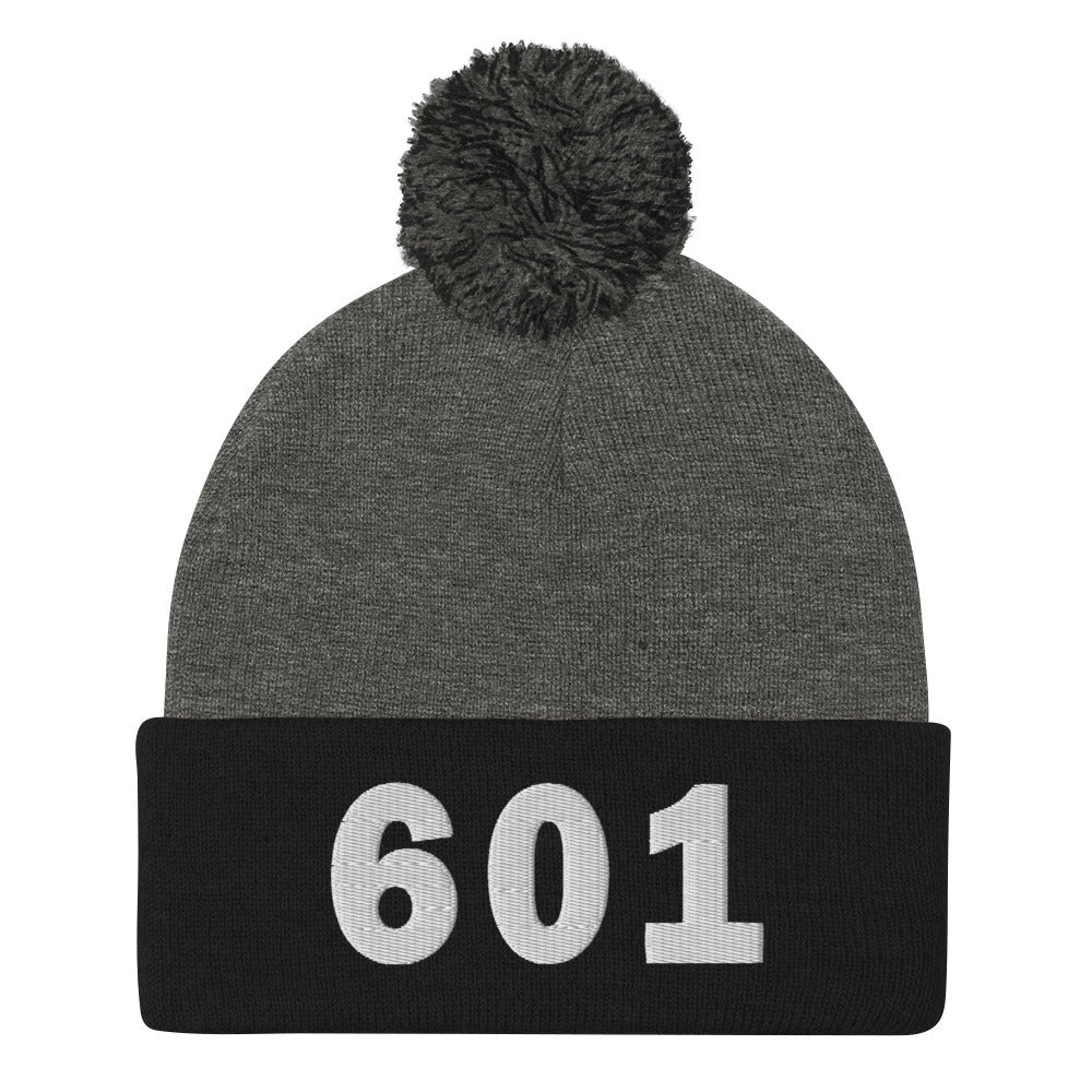 601 Area Code Pom-Pom Beanie