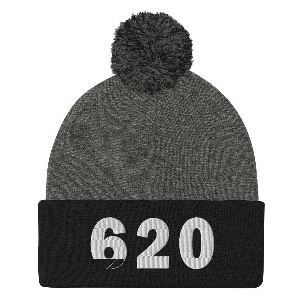 620 Area Code Pom-Pom Beanie