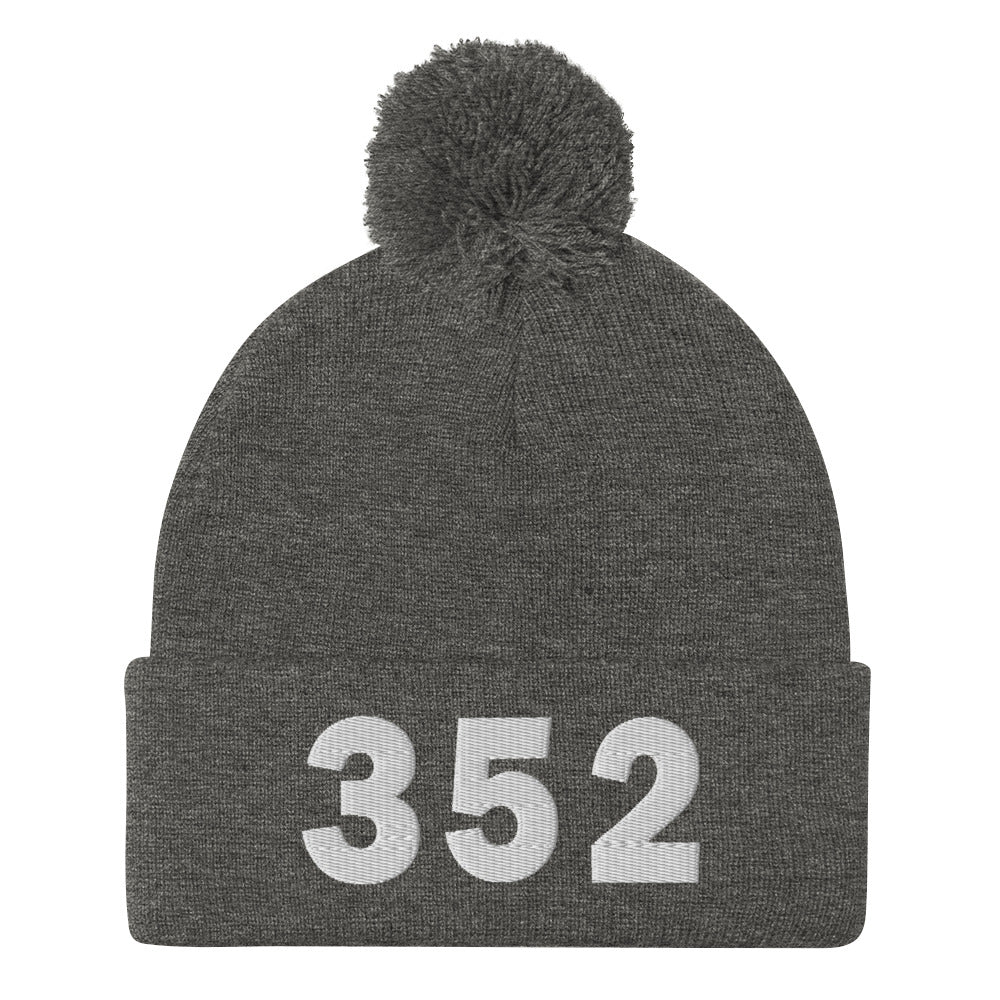 352 Area Code Pom-Pom Beanie