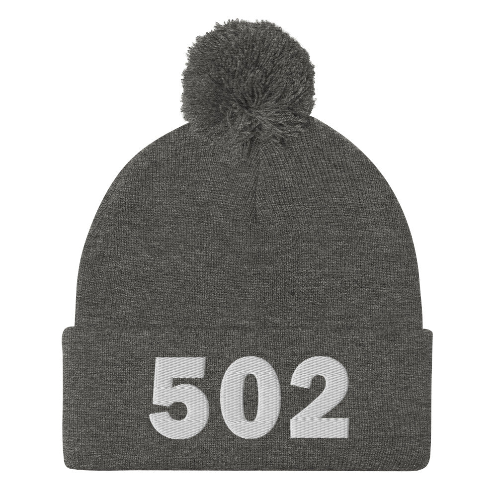 502 Area Code Pom-Pom Beanie