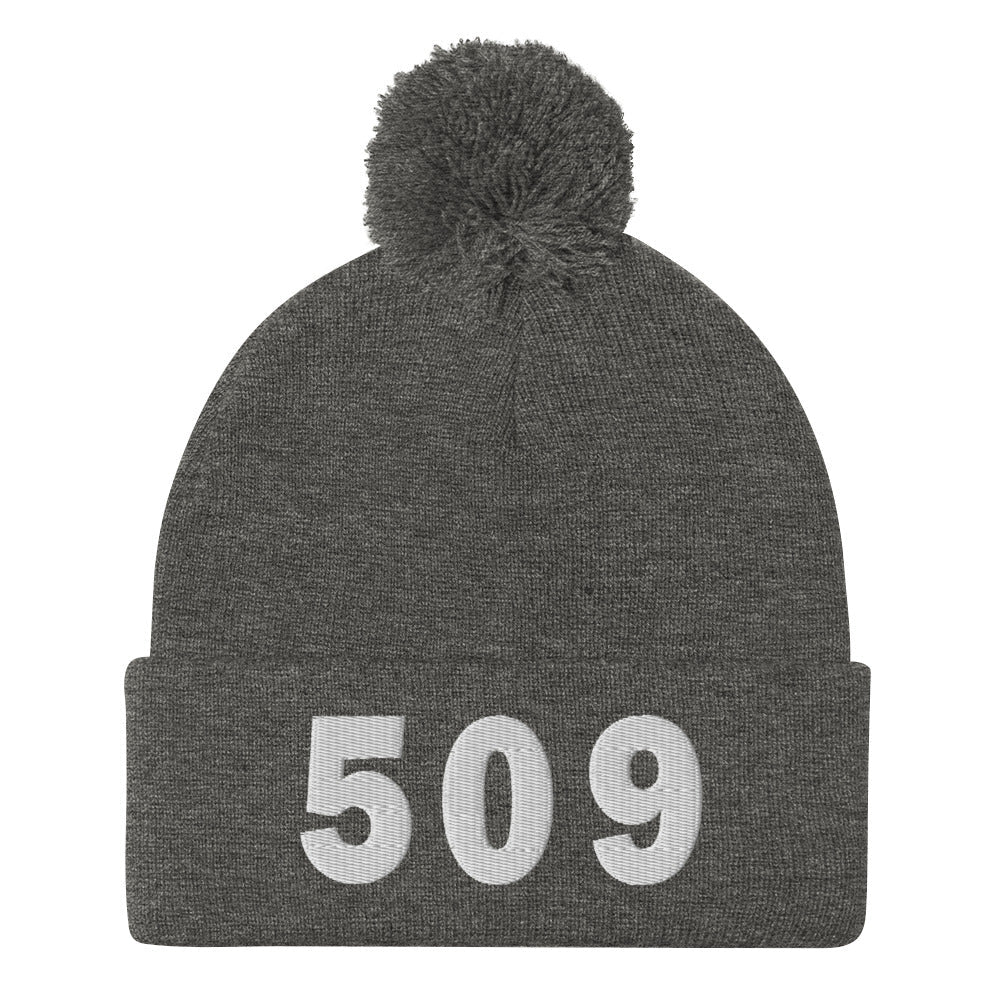 509 Area Code Pom-Pom Beanie