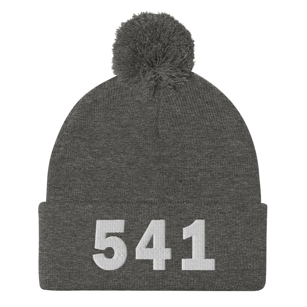 541 Area Code Pom-Pom Beanie