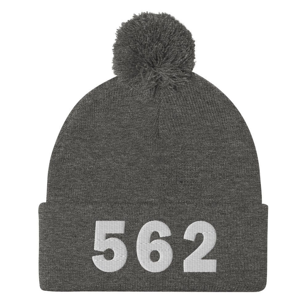 562 Area Code Pom-Pom Beanie