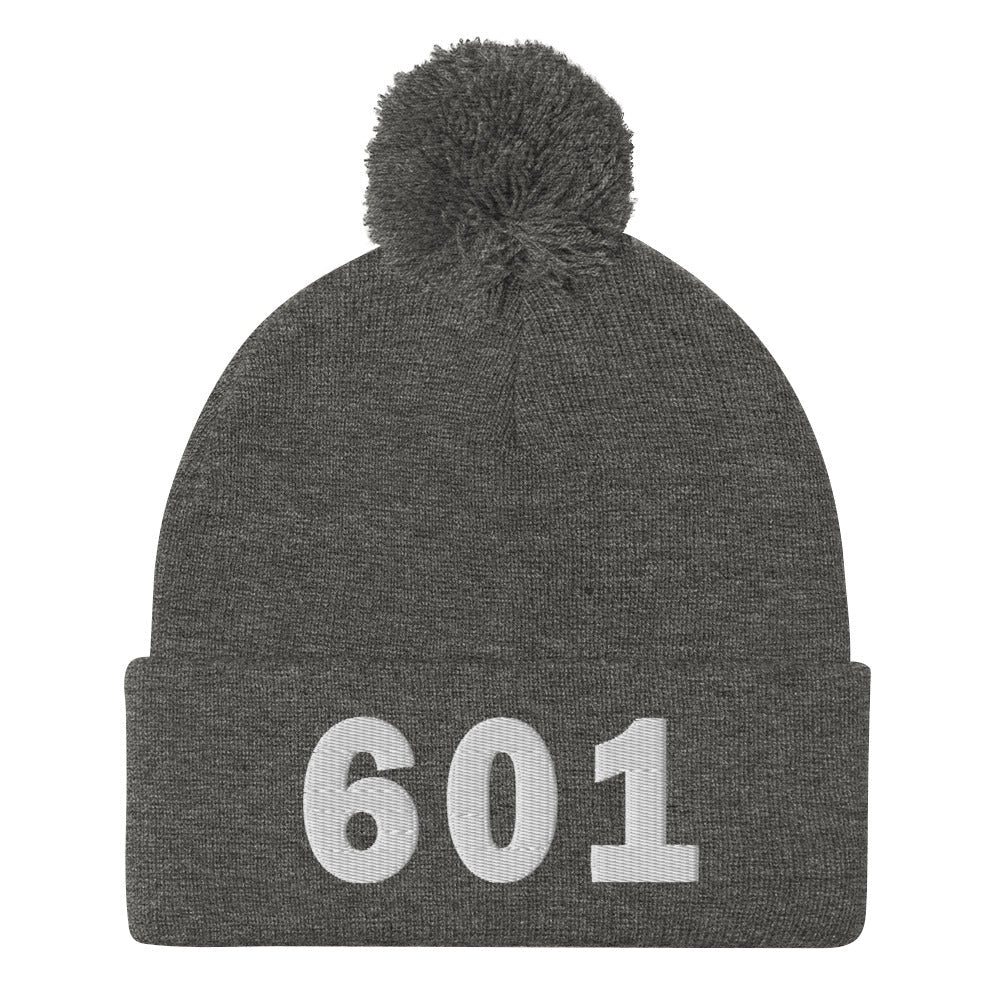 601 Area Code Pom-Pom Beanie
