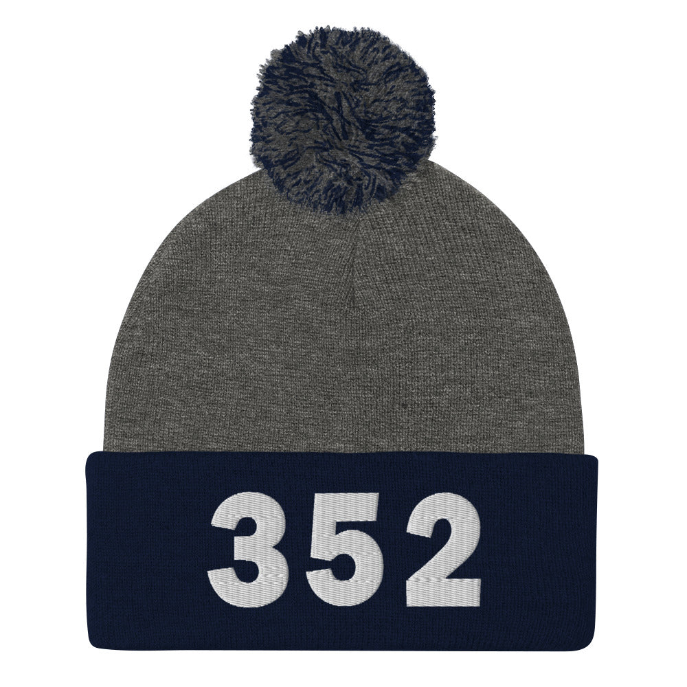 352 Area Code Pom-Pom Beanie