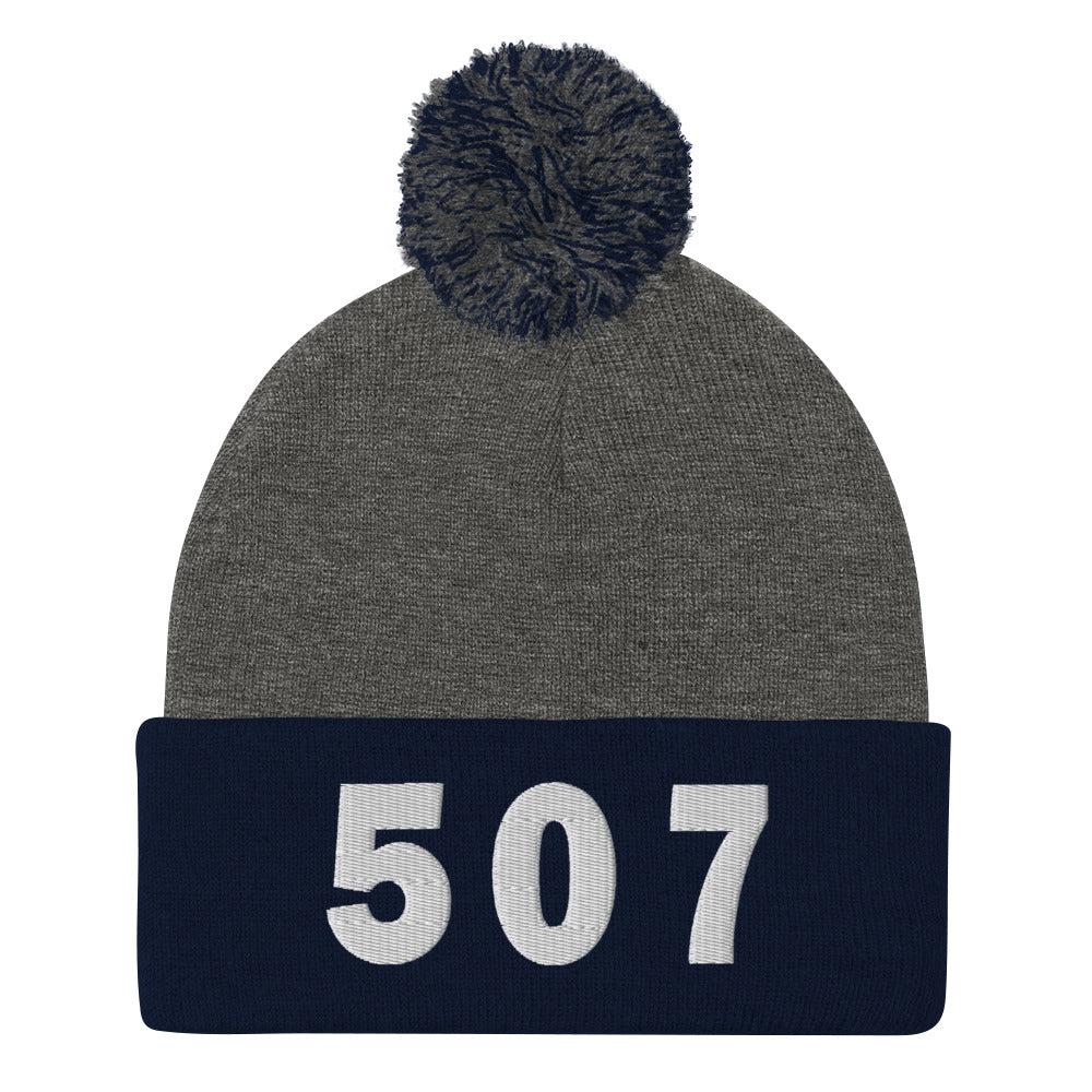 507 Area Code Pom-Pom Beanie