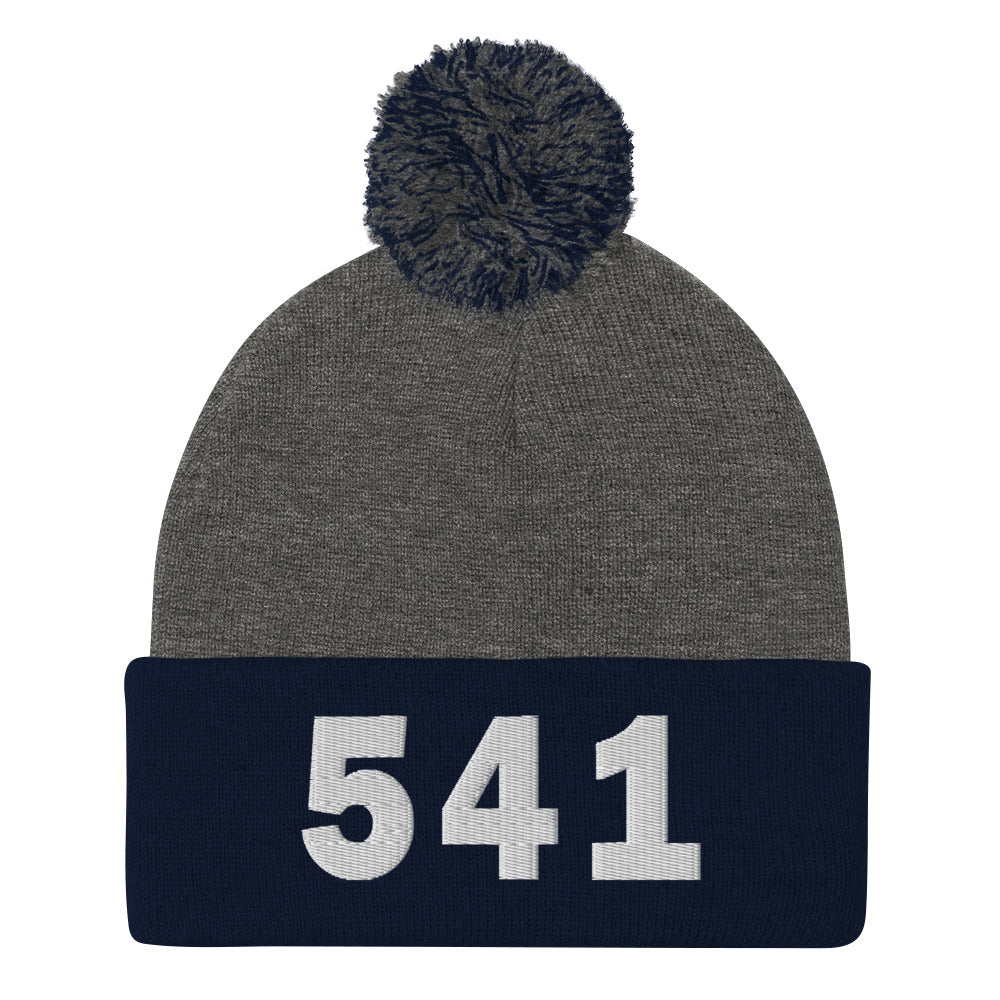 541 Area Code Pom-Pom Beanie
