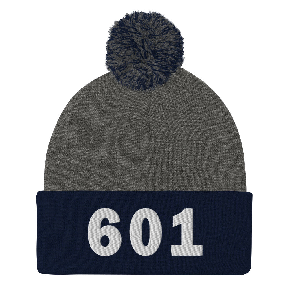 601 Area Code Pom-Pom Beanie