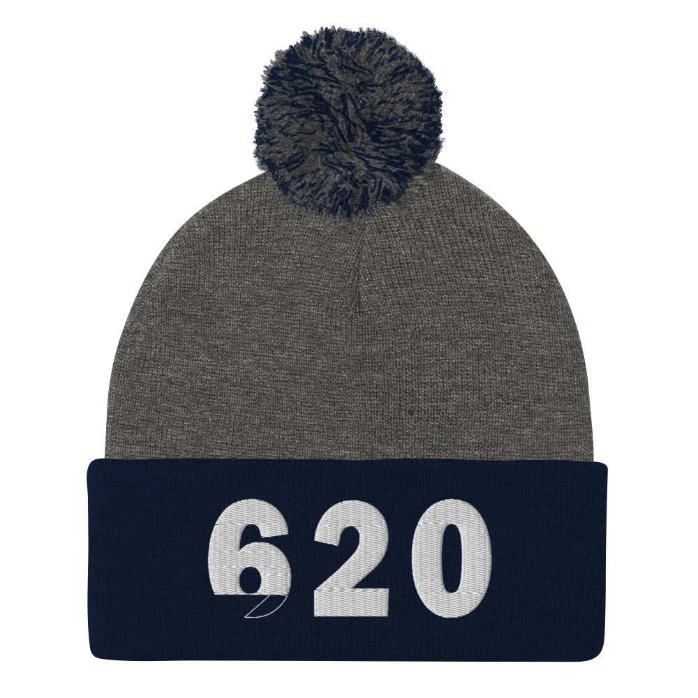 620 Area Code Pom-Pom Beanie