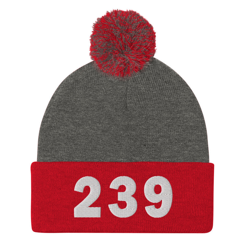 239 Area Code Pom-Pom Beanie