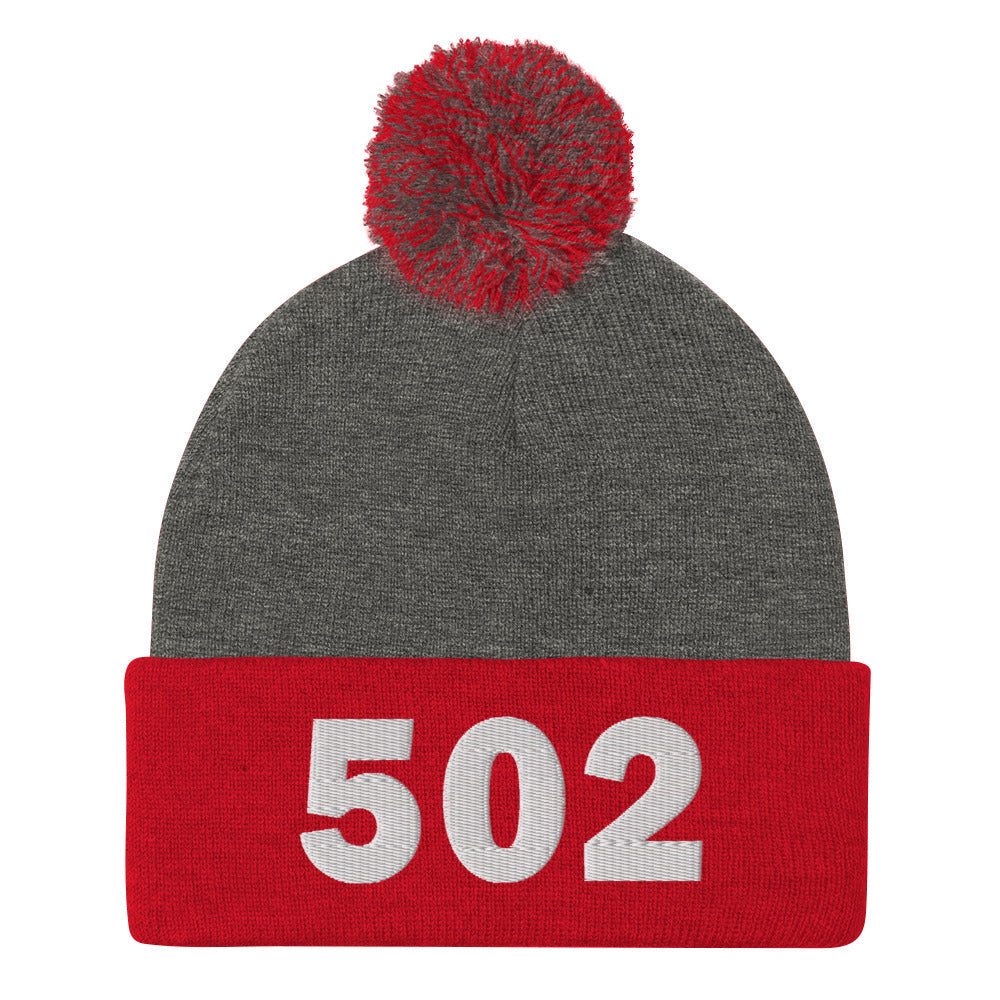 502 Area Code Pom-Pom Beanie