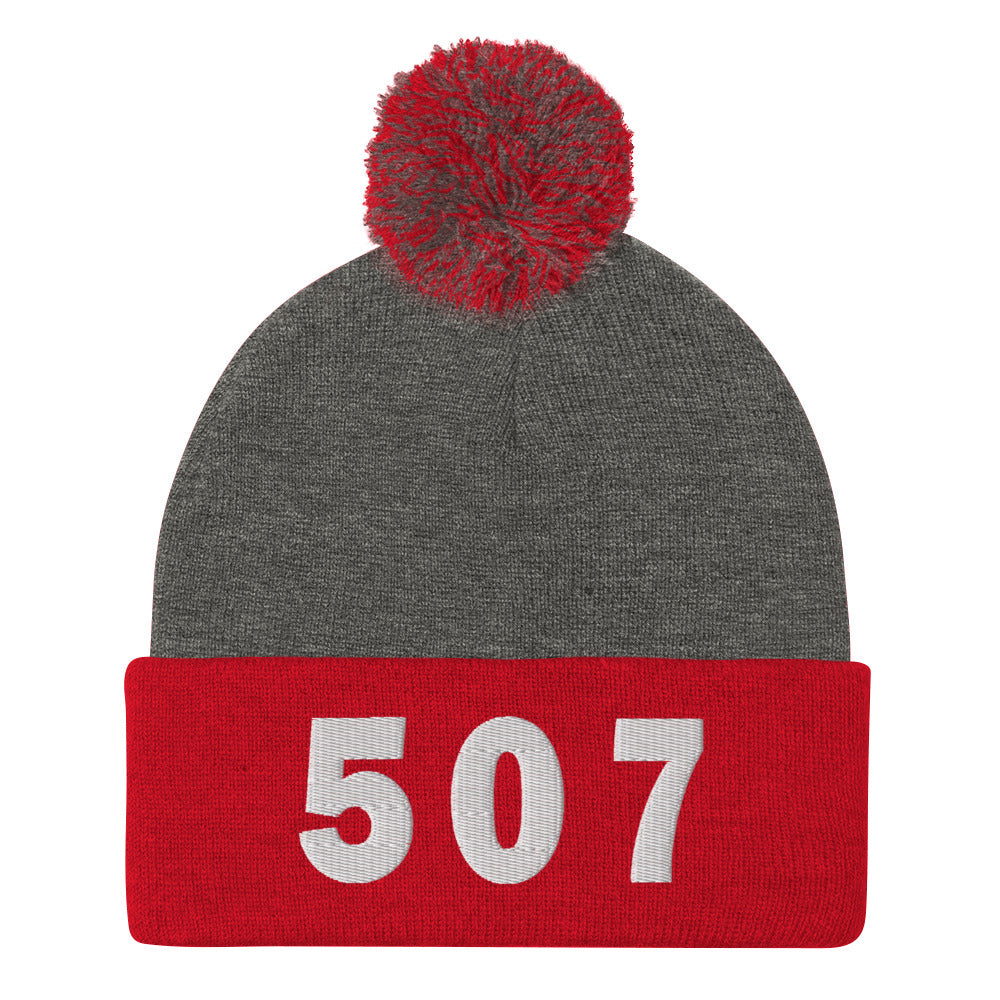 507 Area Code Pom-Pom Beanie