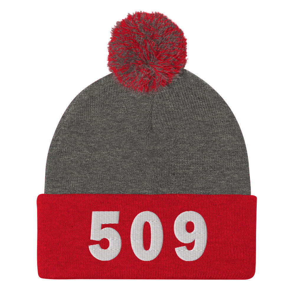 509 Area Code Pom-Pom Beanie