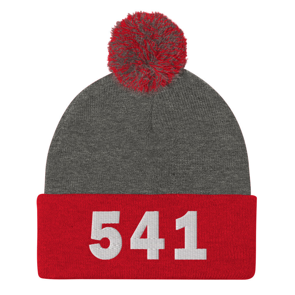 541 Area Code Pom-Pom Beanie