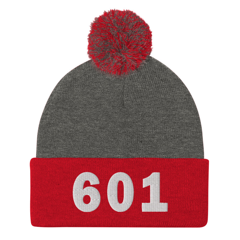 601 Area Code Pom-Pom Beanie