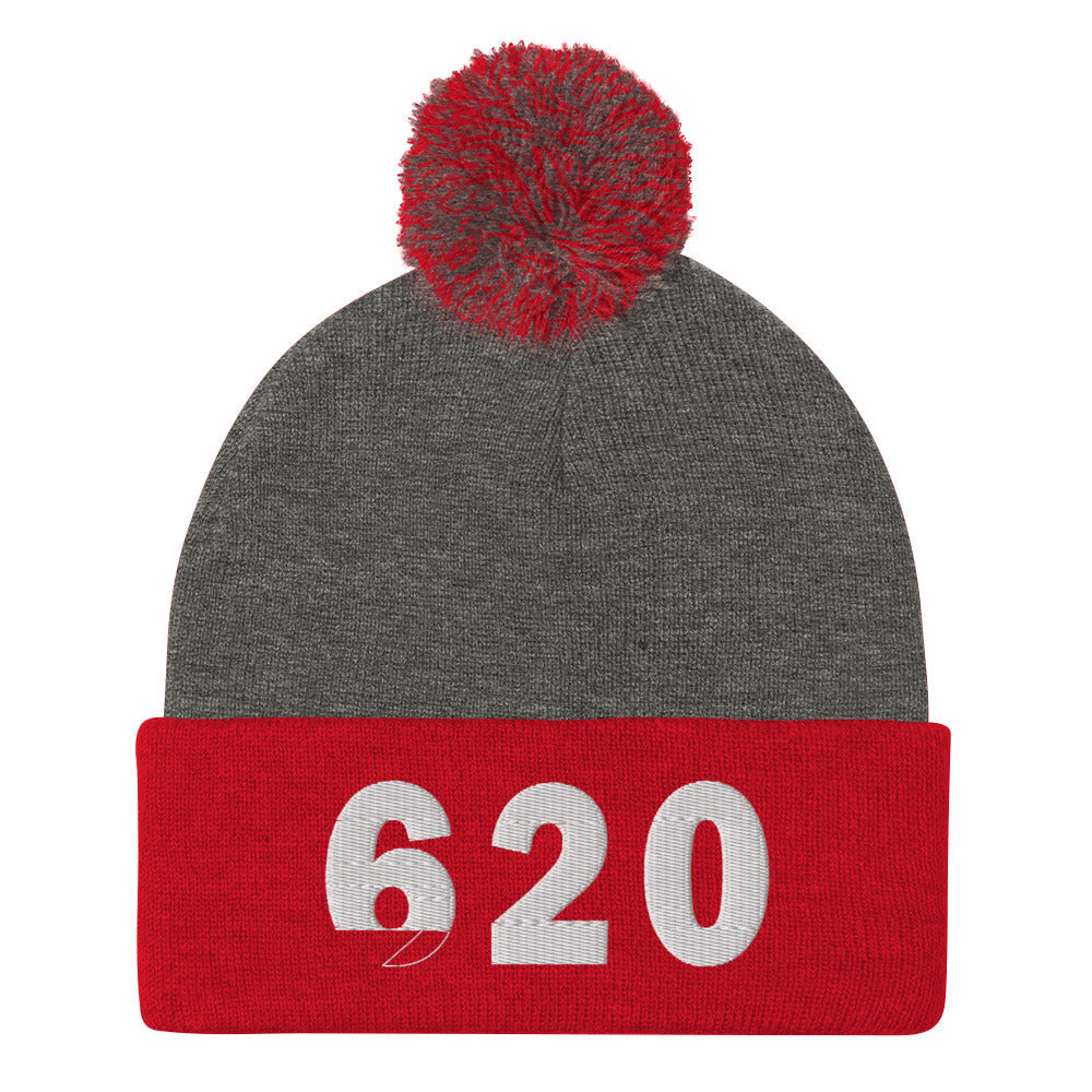 620 Area Code Pom-Pom Beanie