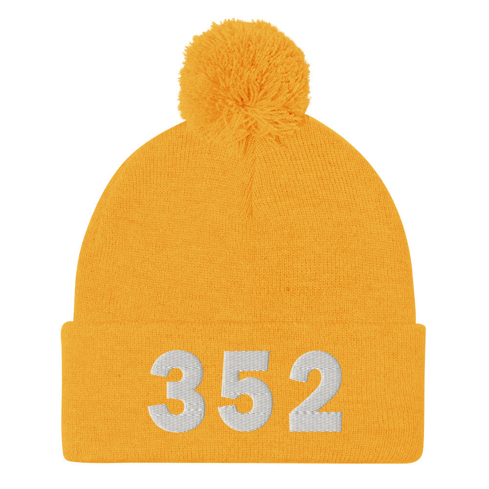 352 Area Code Pom-Pom Beanie