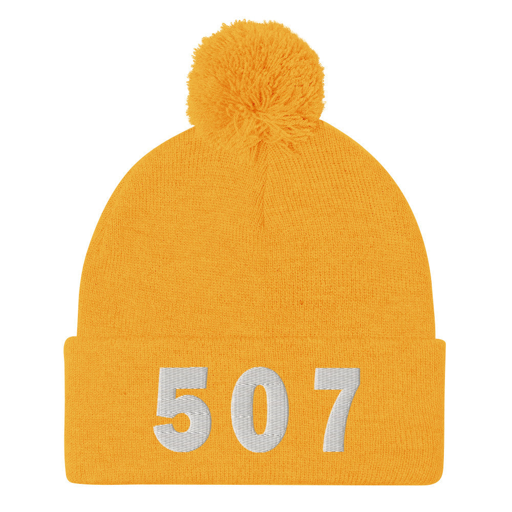 507 Area Code Pom-Pom Beanie