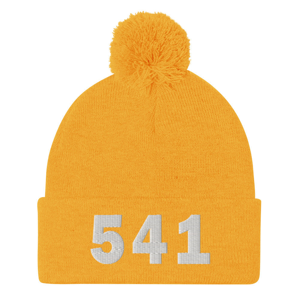 541 Area Code Pom-Pom Beanie