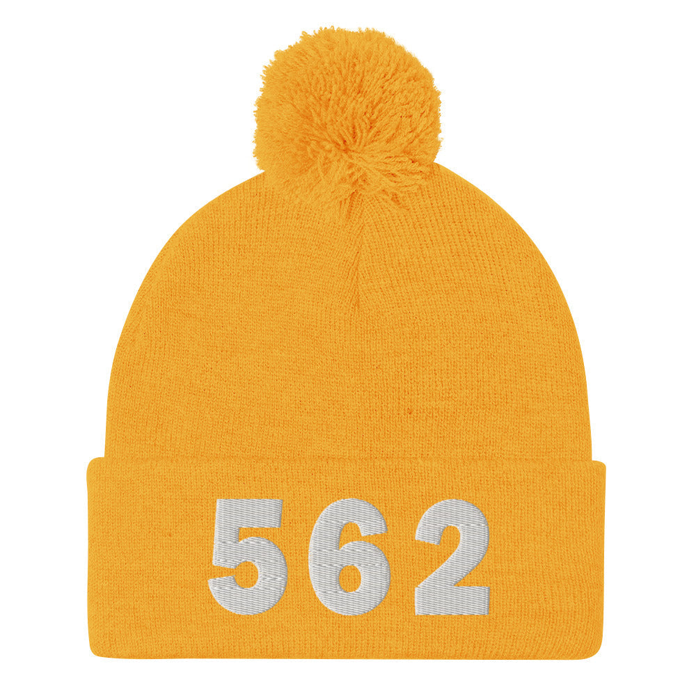 562 Area Code Pom-Pom Beanie
