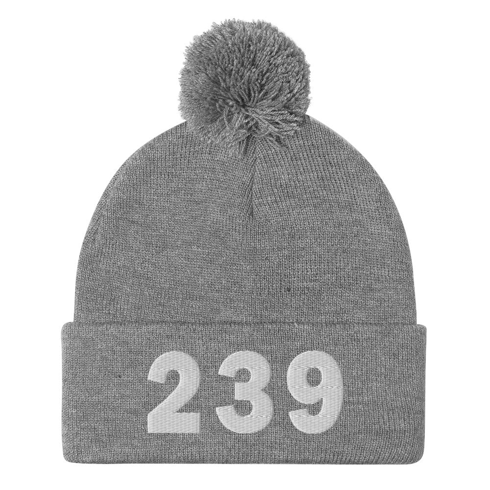 239 Area Code Pom-Pom Beanie
