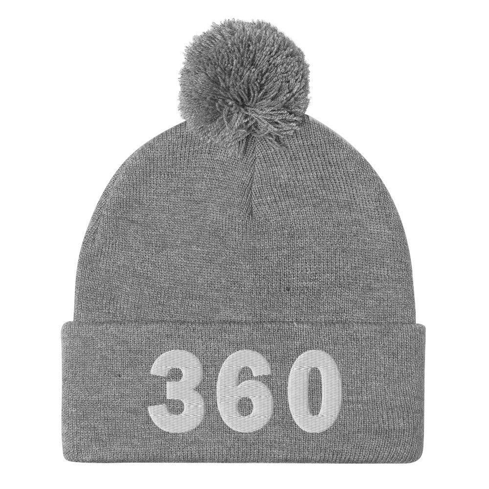 360 Area Code Pom-Pom Beanie