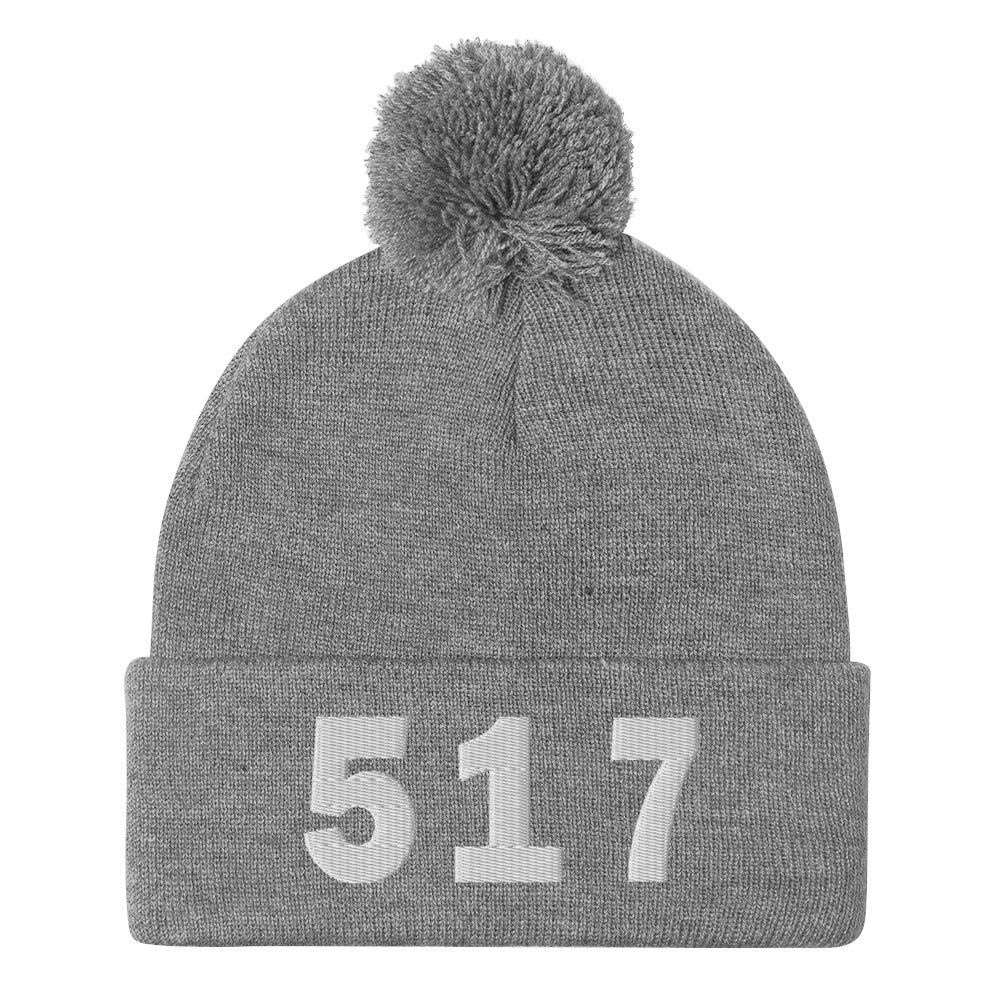 517 Area Code Cuffed Beanie