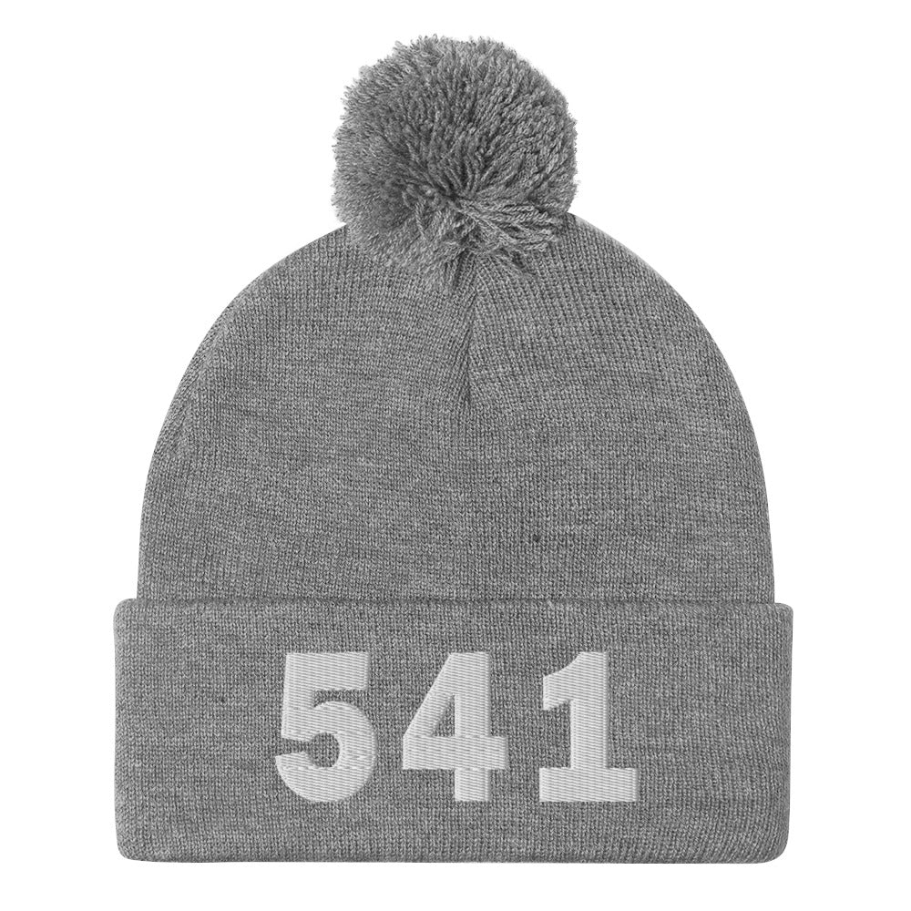 541 Area Code Pom-Pom Beanie