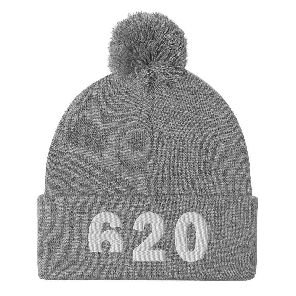 620 Area Code Pom-Pom Beanie