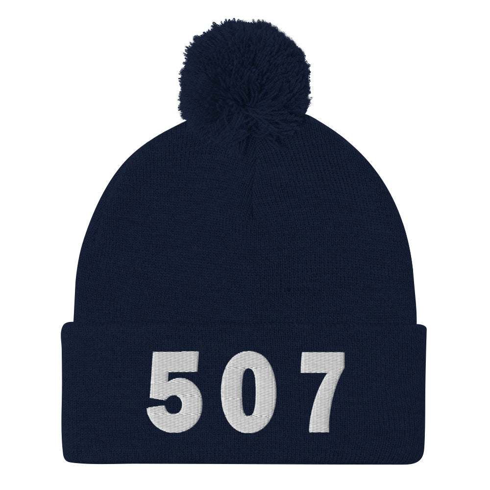 507 Area Code Pom-Pom Beanie