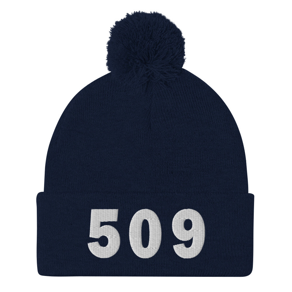 509 Area Code Pom-Pom Beanie