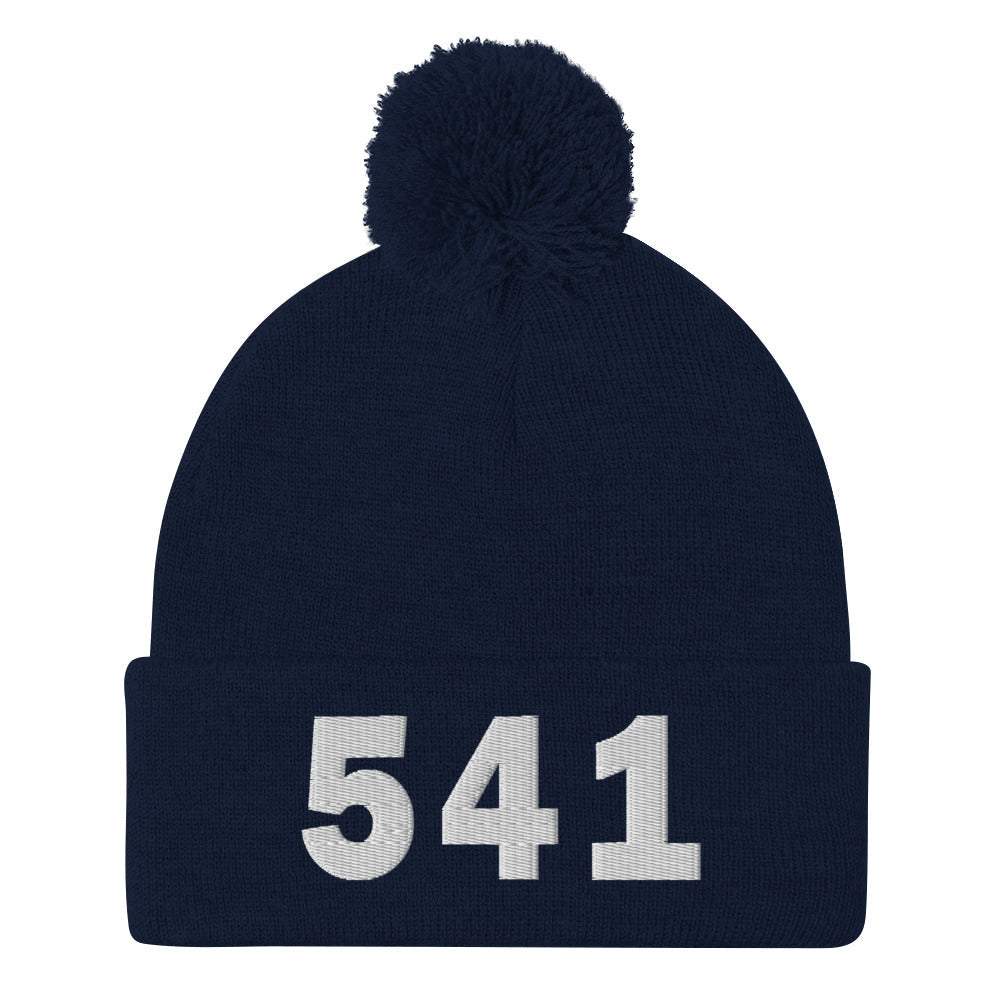 541 Area Code Pom-Pom Beanie
